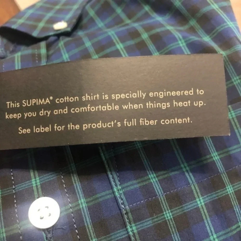 Banana republic plaid button up shirt men’s XXS